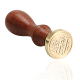 Retro Wood Classic 24 Letter A-Z Alphabet Initial Sealing Wax Seal Stamp Post Decorative