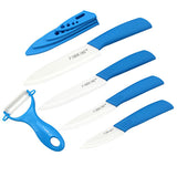 Brand top quality Ceramic Knife set 3" 4" 5" 6" inch+ Peeler+Covers fruit knife set