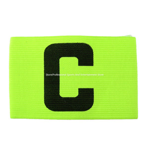 Football Soccer Flexible Adjustable Player Bands Fluorescent Captain Armband