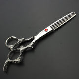 6-inch salon special hairdressing scissors black hairdresser professional modeling tools barber