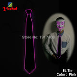 Trendy Light UP LED Bow Tie Glowing Neon