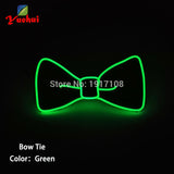 Trendy Light UP LED Bow Tie Glowing Neon