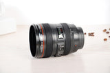 SLR Camera Lens 24-105mm 1:1 Scale Plastic Coffee Tea MUG 400ML Creative Cups And Mugs With Lid