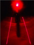 Tail light (5LED+2Laser) Cycling Safety warning Bicycle Rear Lamp Bike Laser