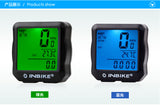 Bike Bicycle Speedometer Computer Digital Backlight Waterproof Odometer Clock Stopwatch