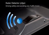 7 inch Car GPS Navigation Android 4.4 DVR Camera Radar Detector