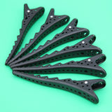 6Pcs Hair Clips Professional Hairdressing Salon Care Styling Tools Black