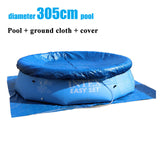 family inflatable swimming pool cover piscine gonflable