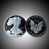 American Dollar Eagle Pattern Coin