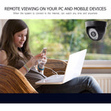 HD 4CH POE NVR Kit CCTV System 2Pcs 720P 1.0MP Security Surveillance Set 1TB HDD