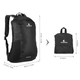 15L Foldable Backpack Waterproof Climbing Rucksack Outdoor Bag Cycling Travel Hiking