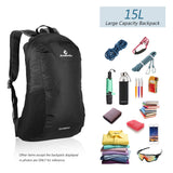 15L Foldable Backpack Waterproof Climbing Rucksack Outdoor Bag Cycling Travel Hiking