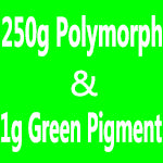 250g PCL+1g Color Pigment Plastimake Instamorph Shape Shifter  polymorph plastic