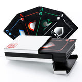 Limited Edition Waterproof Black Plastic Playing Cards Collection