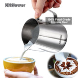 Stainless Steel Milk frothing jug Espresso Coffee Pitcher Barista Craft Food Grade