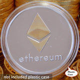 Ethereum Coin commemorative Gold Plated