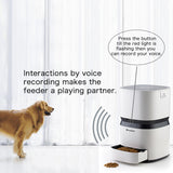 Pet Automatic Feeder 8L large Intelligent Timer Food Multi-functional Remote Control