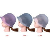 Professional Salon Reusable Hair Coloring Highlighting Dye Cap Hat Hook Frosting Tipping