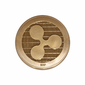 Ripple Coin Collection Commemorative Coin gold silver Plated Art Physical Metal