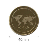 Ripple Coin Collection Commemorative Coin gold silver Plated Art Physical Metal